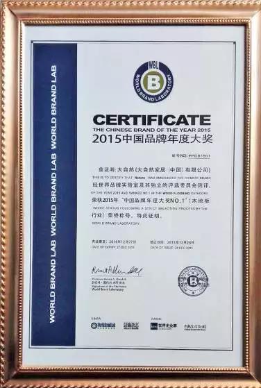 大自然獲木地板行業“中國品牌年度大獎No.1”.jpg