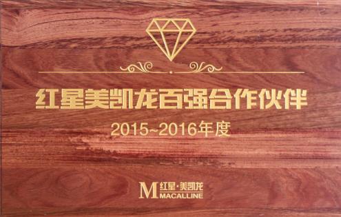 法恩莎衛浴榮獲紅星美凱龍“2015年度VIP合作伙伴”.jpg