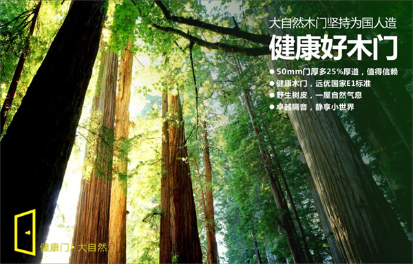 大自然木門開年大動作，推動木門產品迭代
